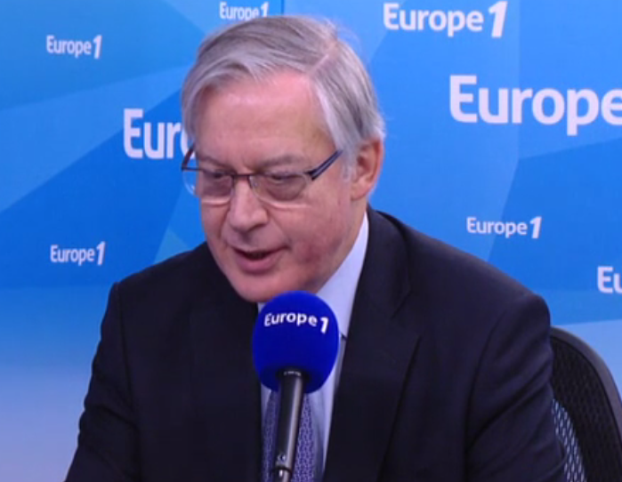 Portrait de Christian Noyer sur Europe 1