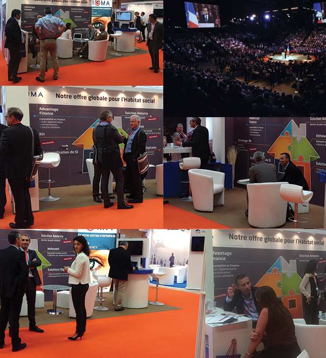 Photos stand Loré Congrès HLM 2015 Photos Congrès HLM 2015